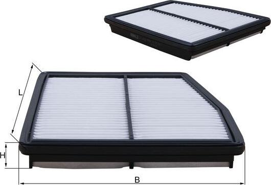 MAHLE LX 4753 - Filtro aria www.autoricambi360.it