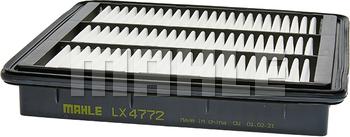 MAHLE LX 4772 - Filtro aria www.autoricambi360.it