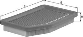 MAHLE LX 546 - Filtro aria www.autoricambi360.it