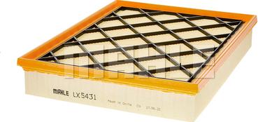 MAHLE LX 5431 - Filtro aria www.autoricambi360.it