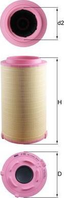 MAHLE LX 5051 - Filtro aria www.autoricambi360.it