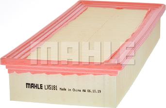 MAHLE LX 5181 - Filtro aria www.autoricambi360.it