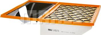 MAHLE LX 5171 - Filtro aria www.autoricambi360.it