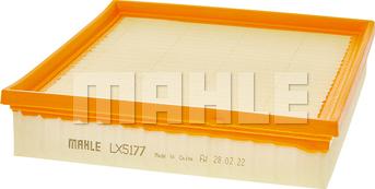MAHLE LX 5177 - Filtro aria www.autoricambi360.it