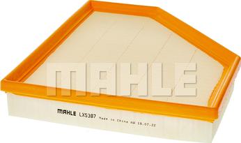MAHLE LX 5387 - Filtro aria www.autoricambi360.it