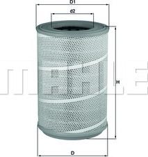 MAHLE LX 604/1 - Filtro aria www.autoricambi360.it