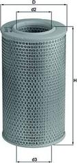 MAHLE LX 611 - Filtro aria www.autoricambi360.it