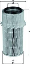 MAHLE LX 682 - Filtro aria www.autoricambi360.it