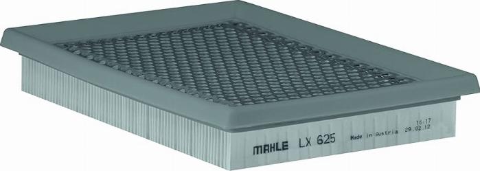 MAHLE LX 625 - Filtro aria www.autoricambi360.it