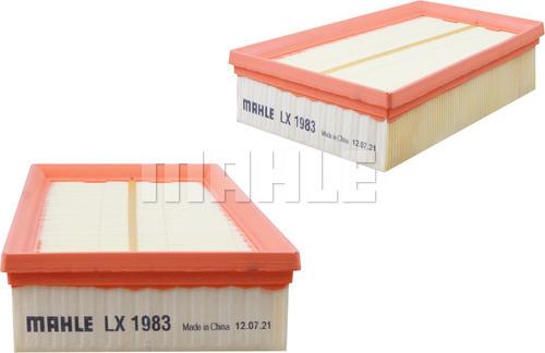 MAHLE LX 1983 - Filtro aria www.autoricambi360.it