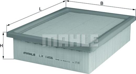 MAHLE LX 1456 - Filtro aria www.autoricambi360.it