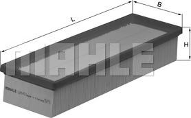 MAHLE LX 1451 - Filtro aria www.autoricambi360.it