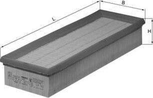 MAHLE LX 143 - Filtro aria www.autoricambi360.it