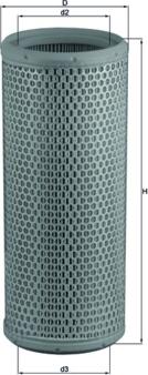 MAHLE LX 147 - Filtro aria www.autoricambi360.it