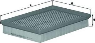 MAHLE LX 1661 - Filtro aria www.autoricambi360.it