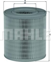 MAHLE LX 1253 - Filtro aria www.autoricambi360.it