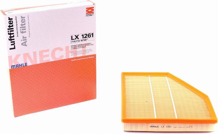 MAHLE LX 1261 - Filtro aria www.autoricambi360.it