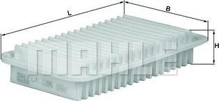 MAHLE LX 1286 - Filtro aria www.autoricambi360.it