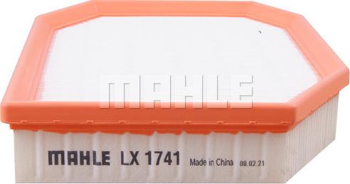 MAHLE LX 1741 - Filtro aria www.autoricambi360.it