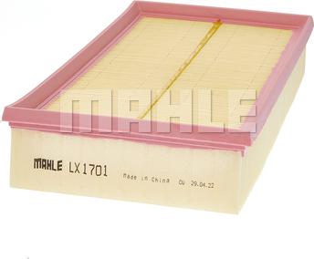 MAHLE LX 1701 - Filtro aria www.autoricambi360.it