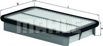 MAHLE LX 811 - Filtro aria www.autoricambi360.it