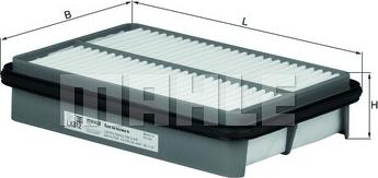 MAHLE LX 812 - Filtro aria www.autoricambi360.it