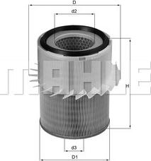 MAHLE LX 878 - Filtro aria www.autoricambi360.it