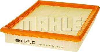 MAHLE LX 3533 - Filtro aria www.autoricambi360.it