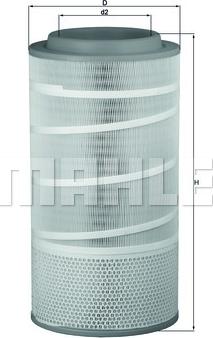 MAHLE LX 3030 - Filtro aria www.autoricambi360.it