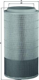 MAHLE LX 3155 - Filtro aria www.autoricambi360.it