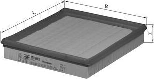MAHLE LX 316 - Filtro aria www.autoricambi360.it