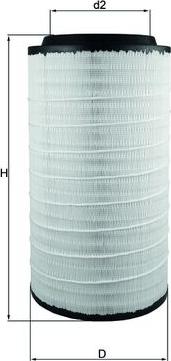 MAHLE LX 3889 - Filtro aria www.autoricambi360.it