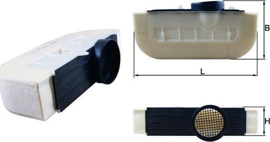 MAHLE LX 3294/4 - Filtro aria www.autoricambi360.it