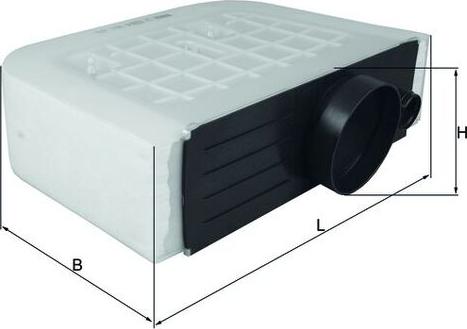 MAHLE LX 3233/6 - Filtro aria www.autoricambi360.it