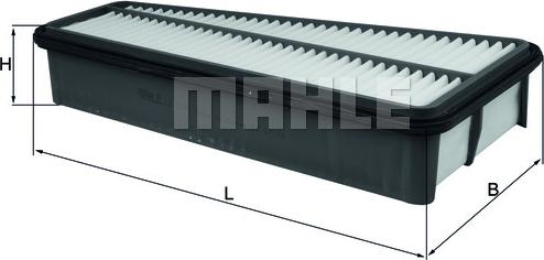 MAHLE LX 3771 - Filtro aria www.autoricambi360.it