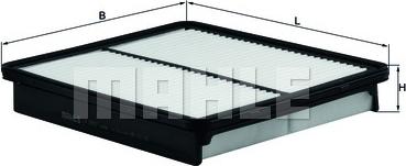 MAHLE LX 2957 - Filtro aria www.autoricambi360.it