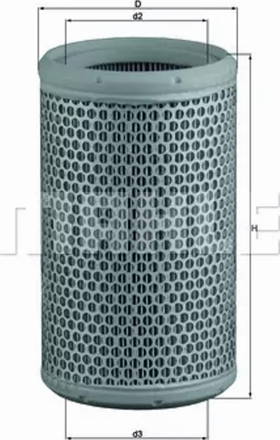MAHLE LX 290 - Filtro aria www.autoricambi360.it