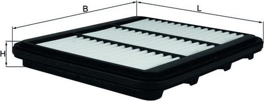MAHLE LX 2690 - Filtro aria www.autoricambi360.it