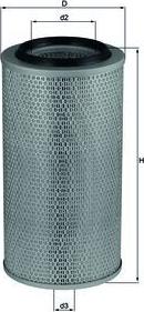 MAHLE LX 265 - Filtro aria www.autoricambi360.it