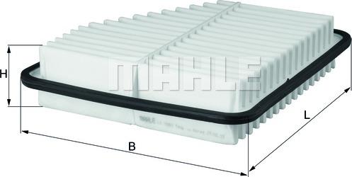 MAHLE LX 2681 - Filtro aria www.autoricambi360.it