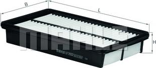 MAHLE LX 2632 - Filtro aria www.autoricambi360.it