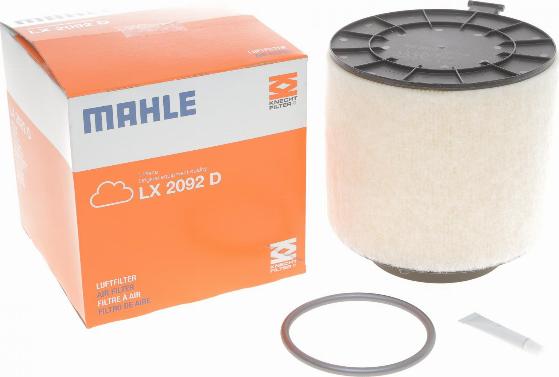 MAHLE LX 2092D - Filtro aria www.autoricambi360.it