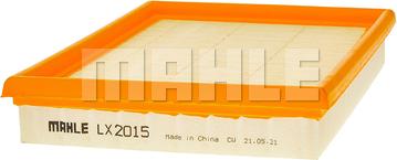MAHLE LX 2015 - Filtro aria www.autoricambi360.it