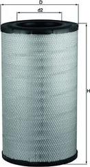 MAHLE LX 208/1 - Filtro aria www.autoricambi360.it