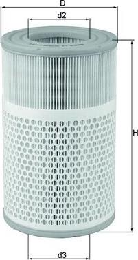 MAHLE LX 2079 - Filtro aria www.autoricambi360.it