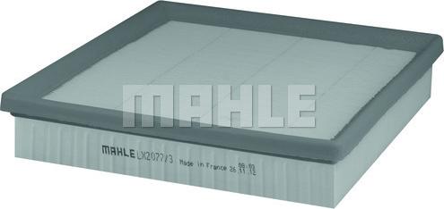 MAHLE LX 2077/3 - Filtro aria www.autoricambi360.it