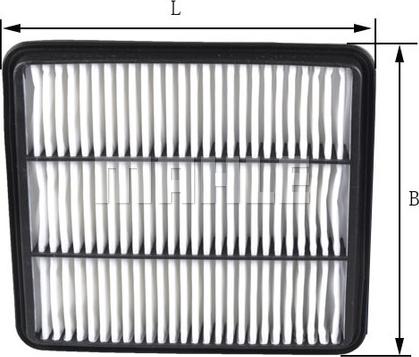 MAHLE LX 2112 - Filtro aria www.autoricambi360.it