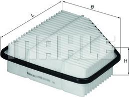 MAHLE LX 2864 - Filtro aria www.autoricambi360.it