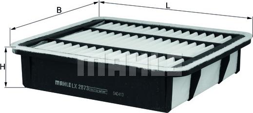 MAHLE LX 2873 - Filtro aria www.autoricambi360.it