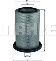 MAHLE LX 229 - Filtro aria www.autoricambi360.it